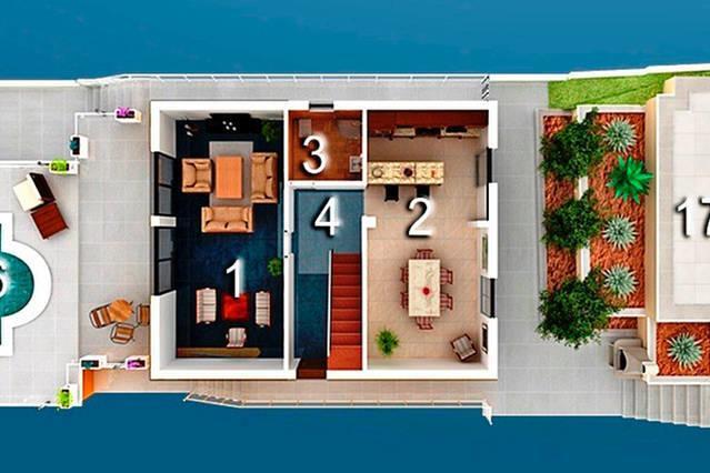 Villa Tivat Rom bilde